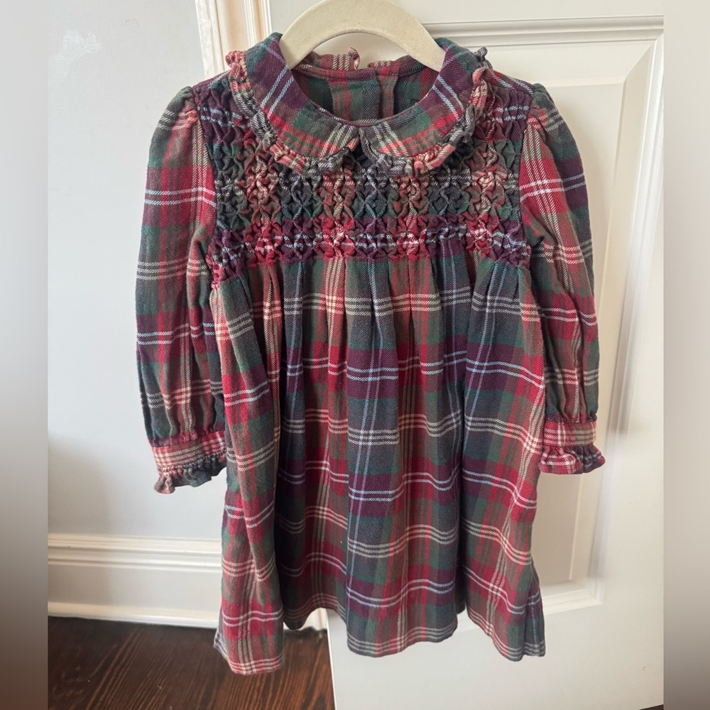 Polo by Ralph Lauren Plaid Kids Shirt - Red and Green